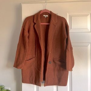 Madewell sweater blazer